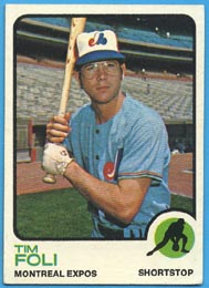 1973 Topps Baseball Cards      019      Tim Foli
